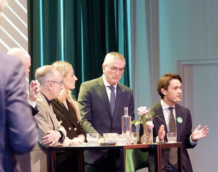 Verkiezingsdebat Cluster 6 in beeld