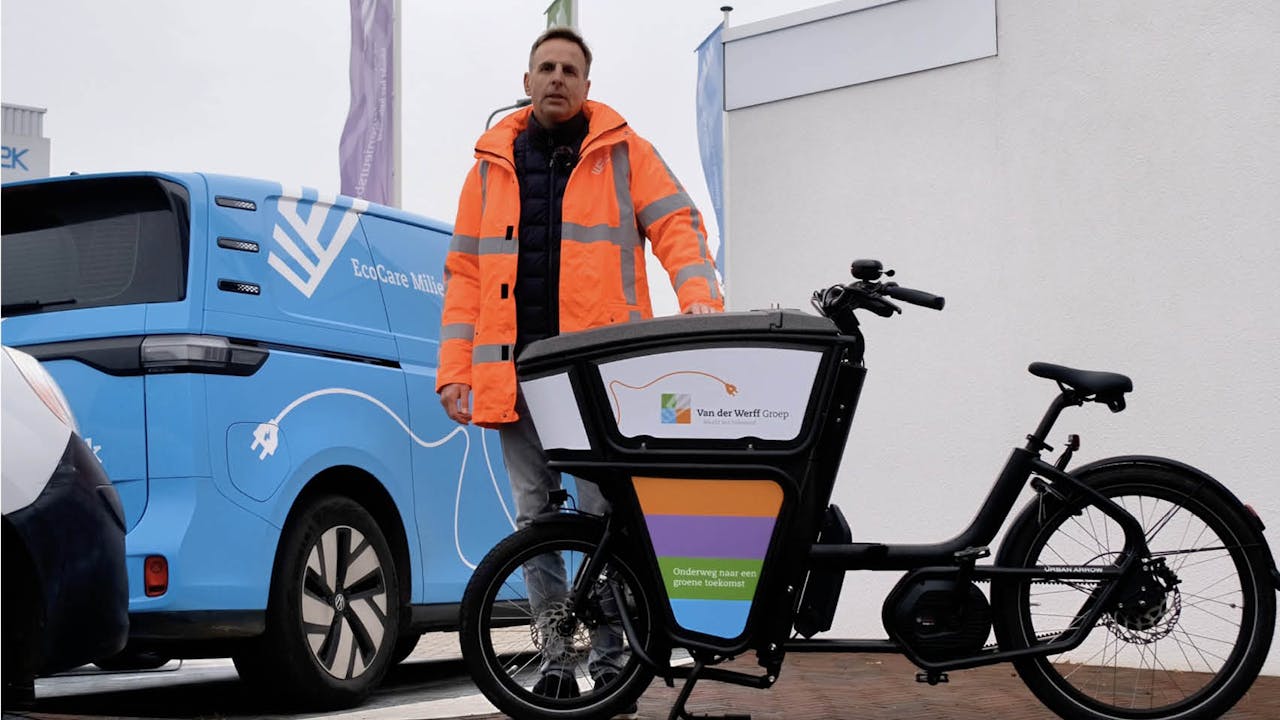 Van der Werff Groep test cargobike