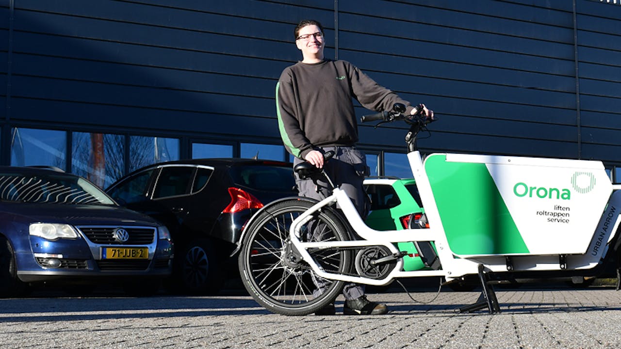 Van liftmonteur tot fietspionier: Orona test cargo bike in Alphen aan den Rijn