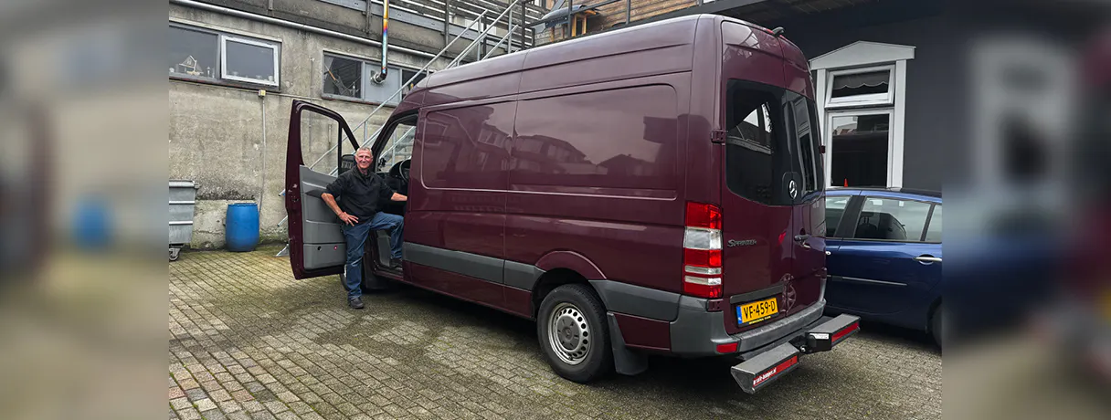 Met zijn vertrouwde bus verder dankzij persoonlijk advies