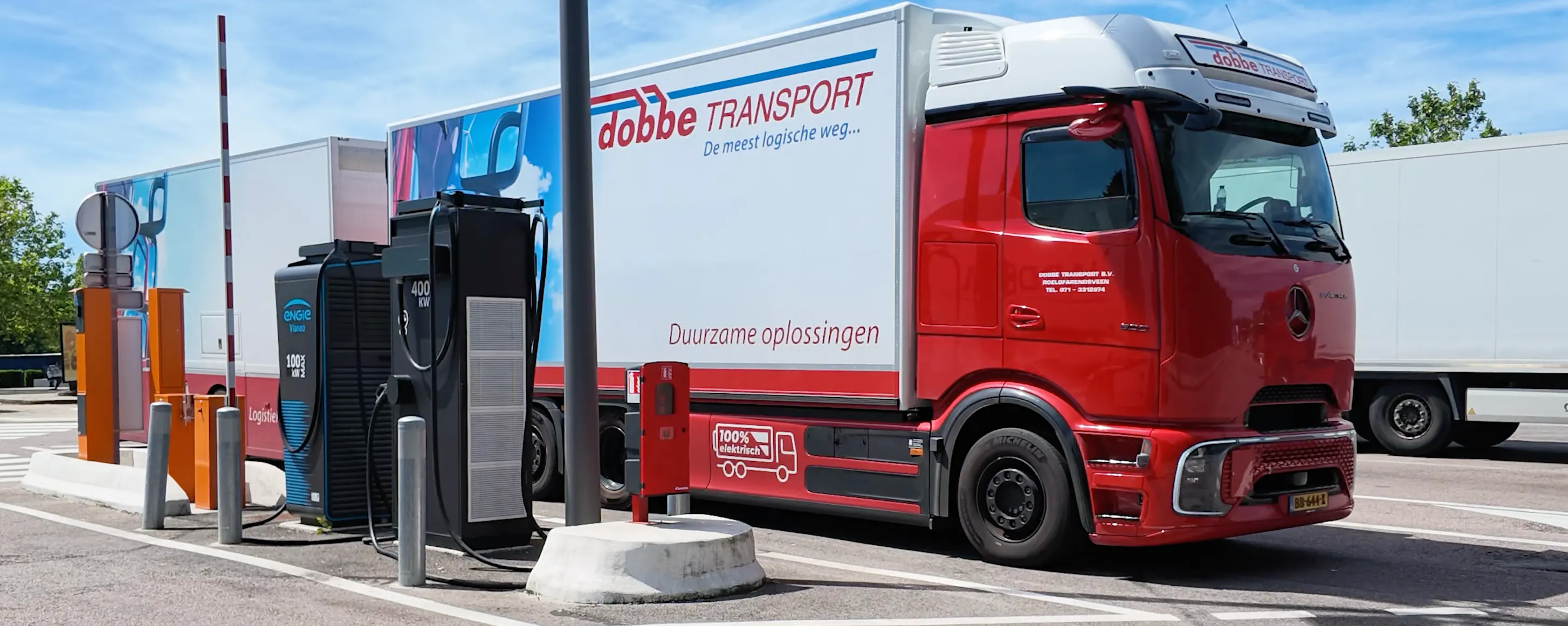 Met 44 ton elektrisch naar Zuid-Frankrijk: Dobbe Transport laat zien dat het kan