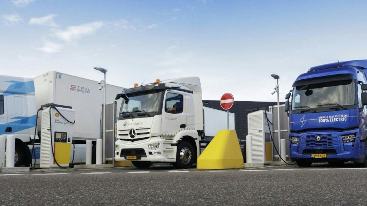 Overheid test ook in de winter met elektrisch vrachtvervoer