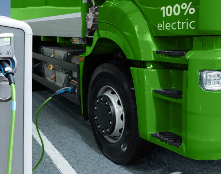 Kosten van een e-vrachtwagen