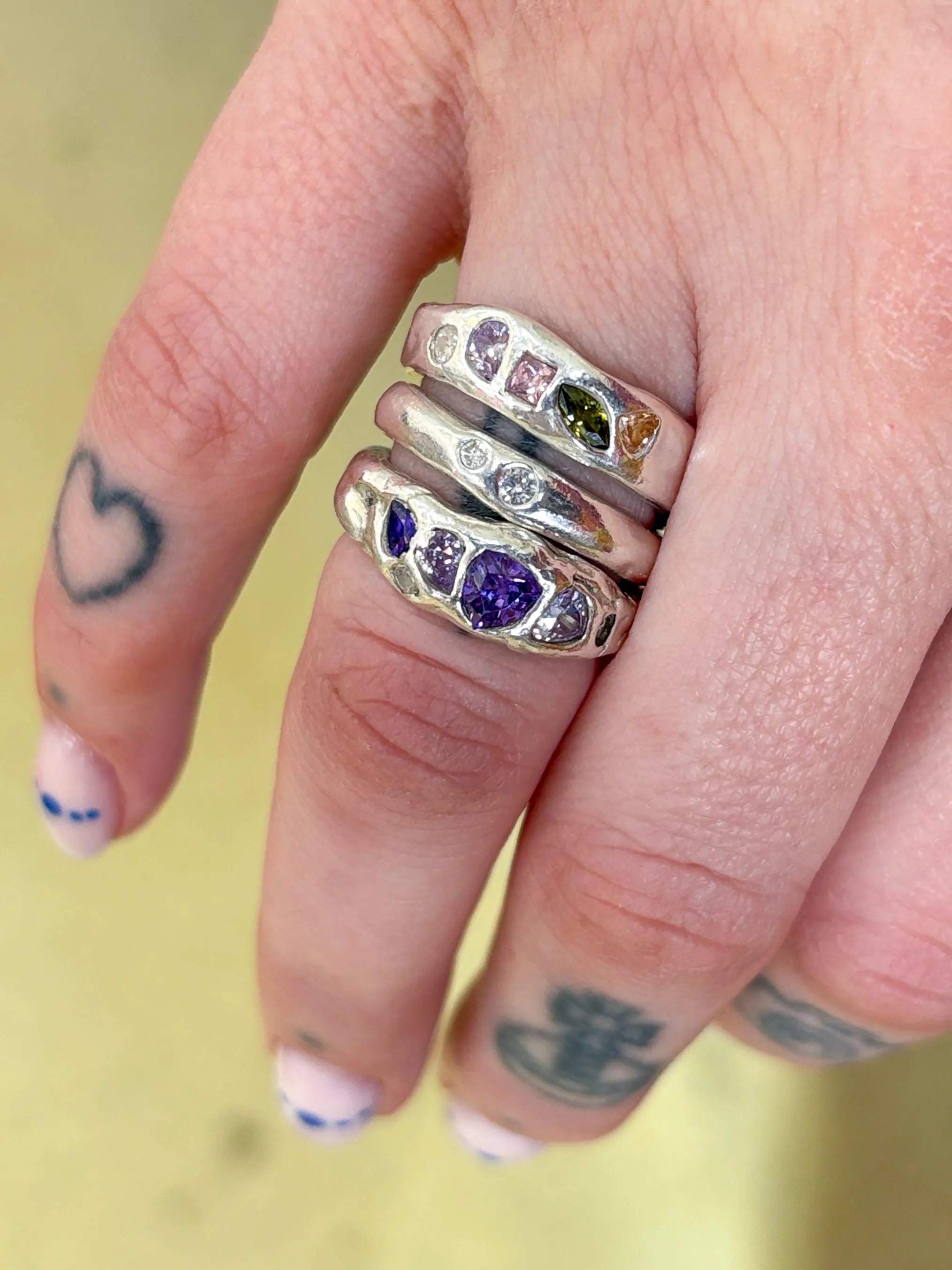 W35: Zilverklei ring maken
