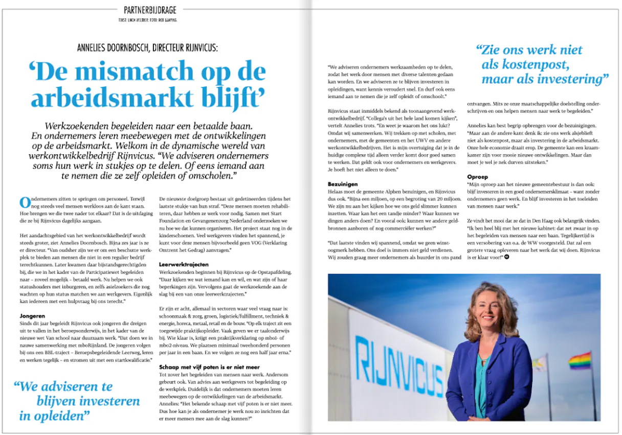 Artikel over de mismatch op de arbeidsmarkt.