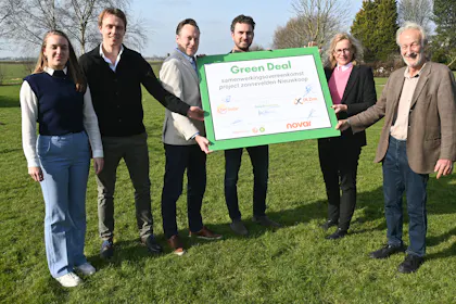 Overhandiging ondertekening Green Deal