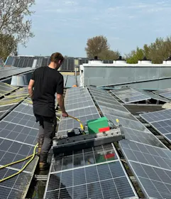 Reiniging zonnepanelen Transportweg 4