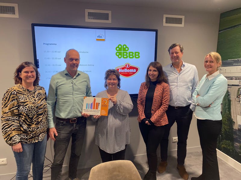 Werkbezoek bij Hellema