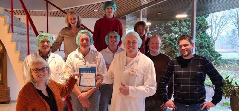 Het veiligheids-team van Bolletje Almelo