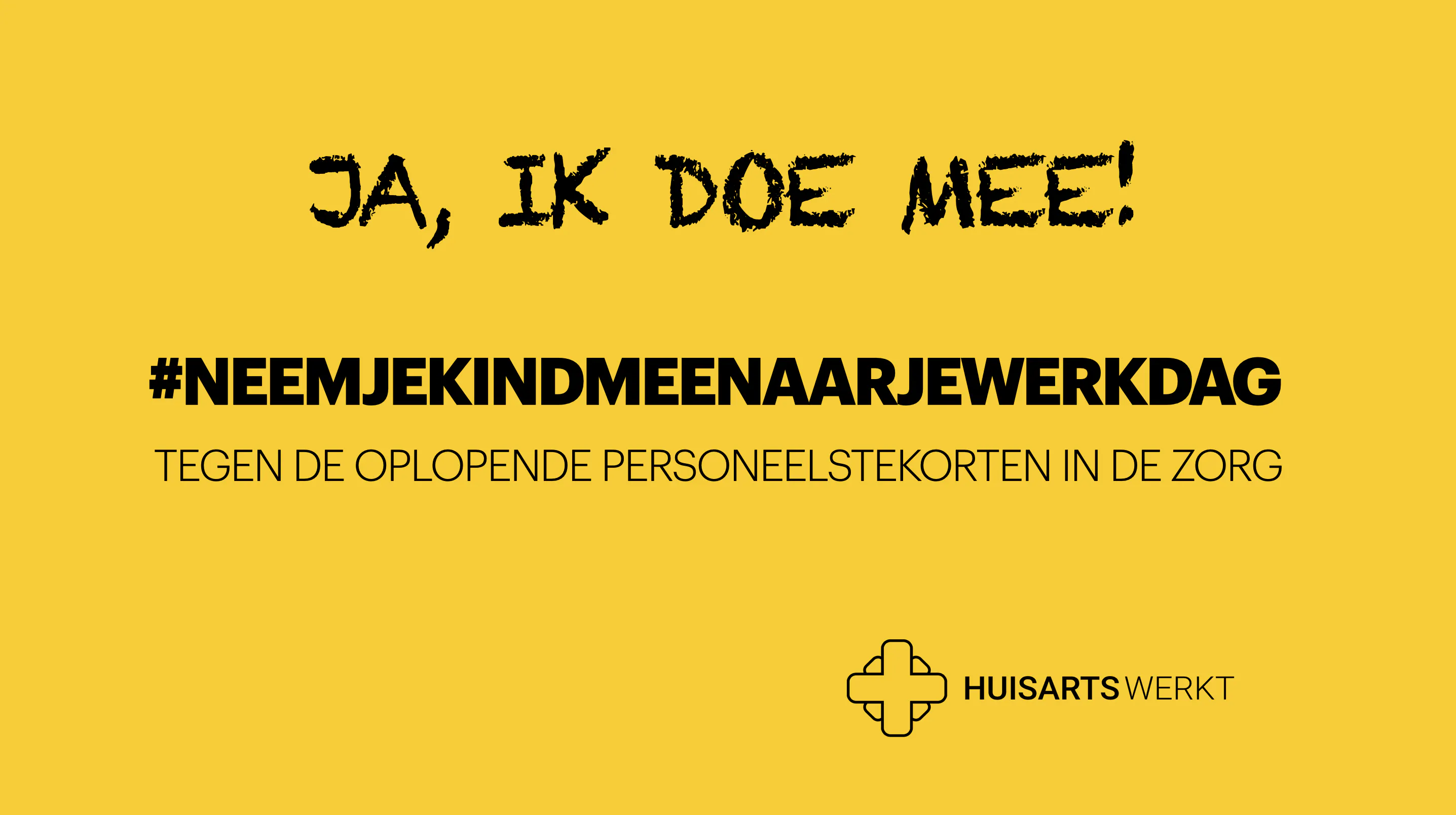 Campagne Neem je kind mee naar je werkdag van start!