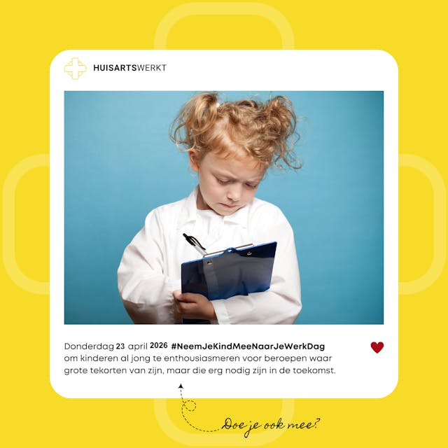 Doe mee met de Neem-je-kind-mee-naar-je-werkdag 2026!