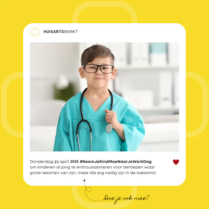 Neem je kind mee naar je werk dag