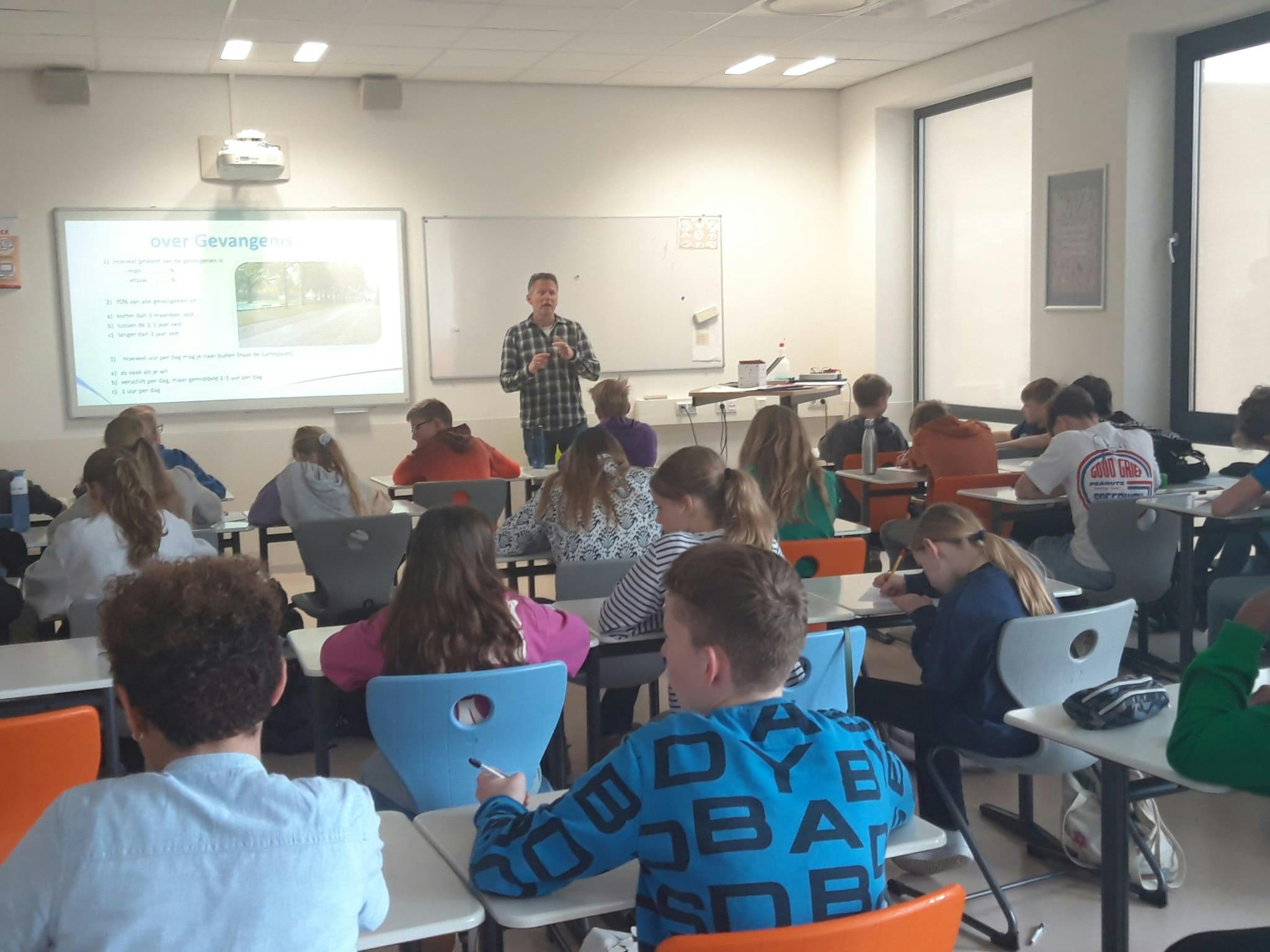 Gastles voor leerlingen van het Gomarus College Leeuwarden