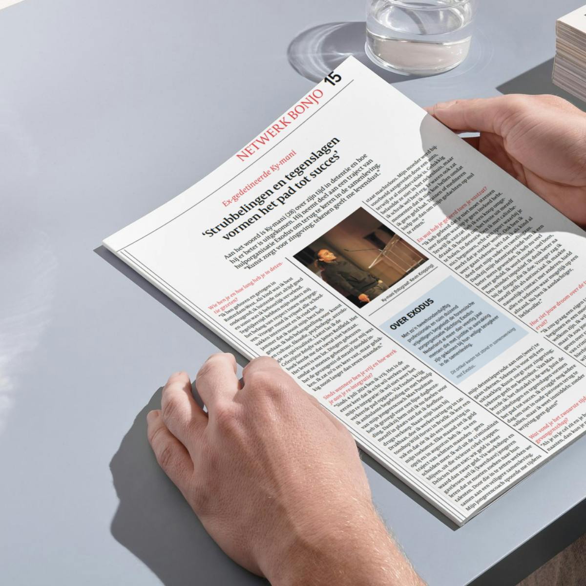 Deelnemer Ky-mani in de Bonjo: "Dankzij mijn detentie ben ik een beter mens"