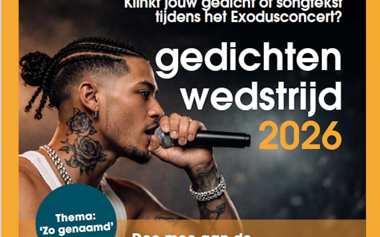 Exodusdeelnemers doen mee aan landelijke gedichtenwedstrijd