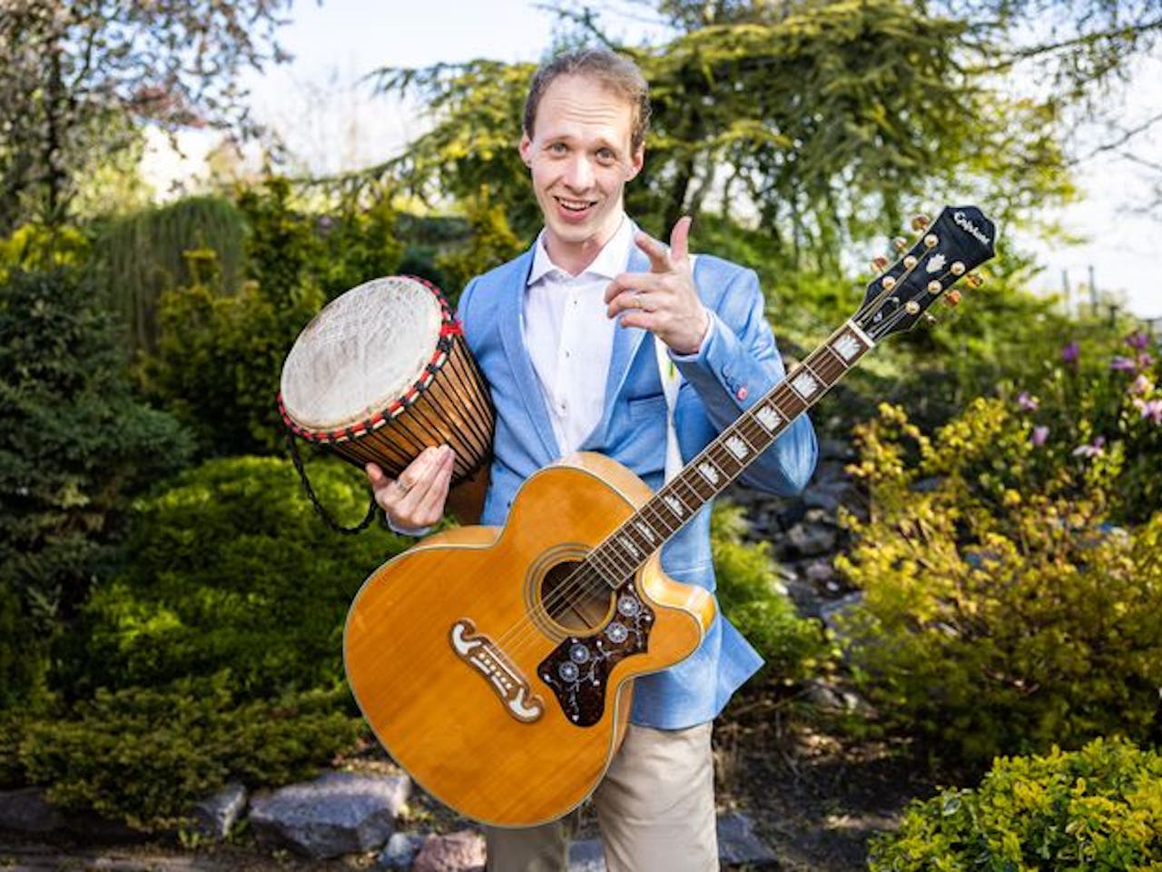 'Ik breng muziek naar de PI's'