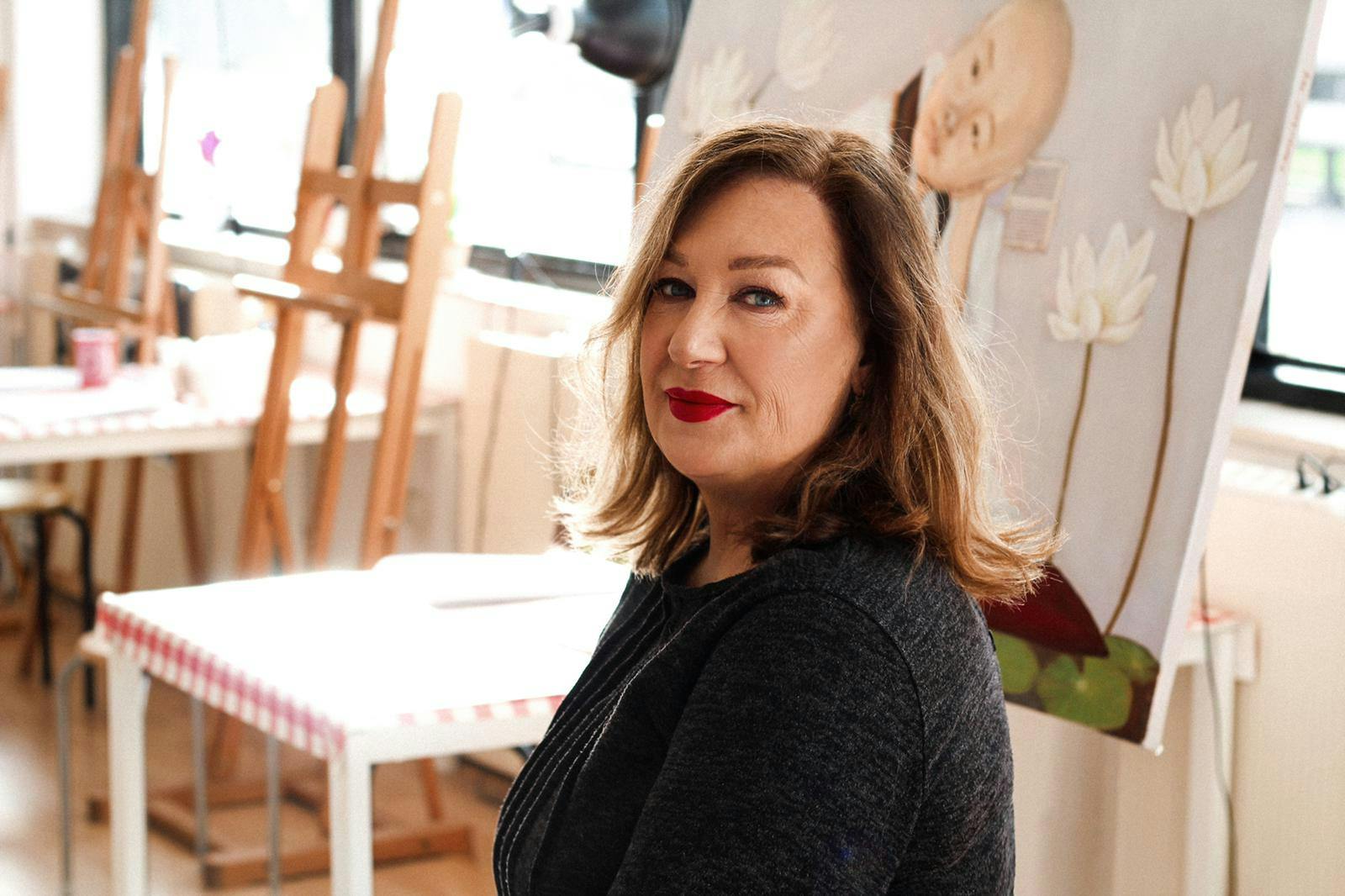 Herma Kampschuur - Schilderdocent