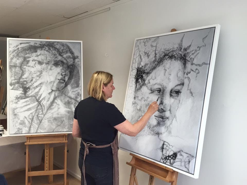 Petra van der Made - schilderlessen