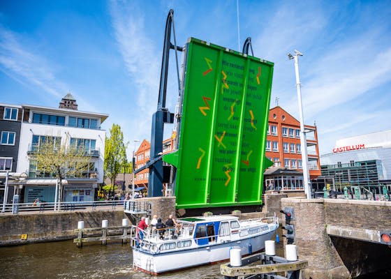 Feestelijke onthulling bruggedicht Alphensebrug op zaterdag 20 mei