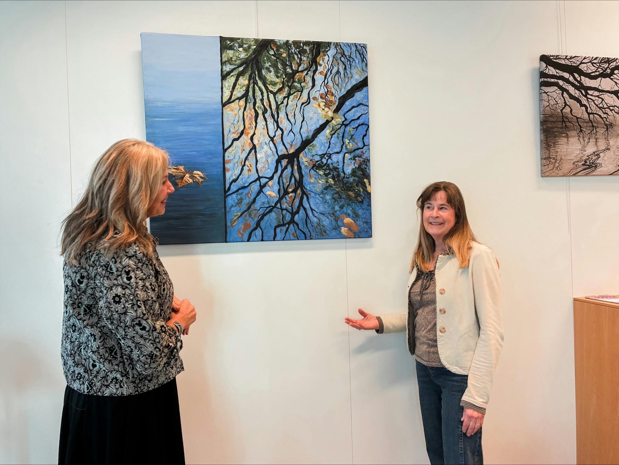 Nieuwe kunstwerken in werkkamers college gemeente Alphen aan den Rijn