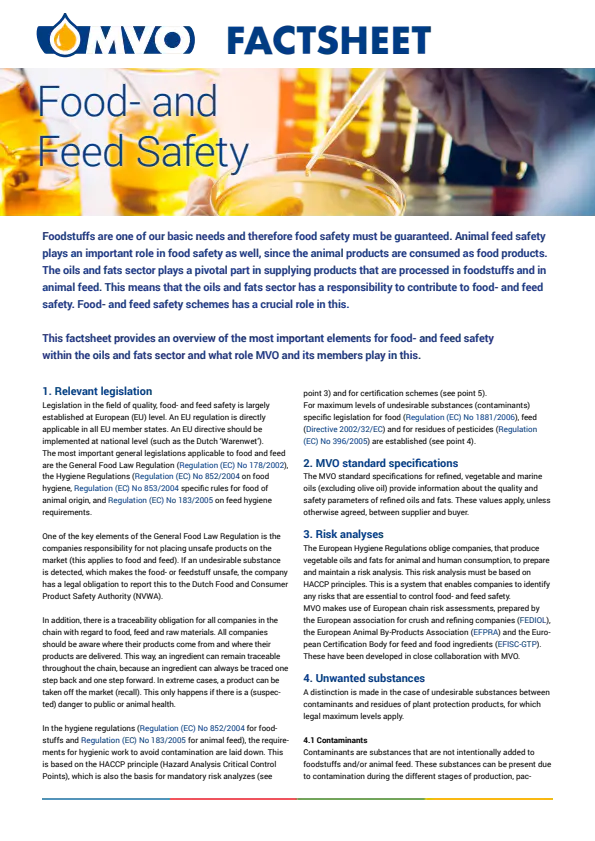 Food- en Feed Safety