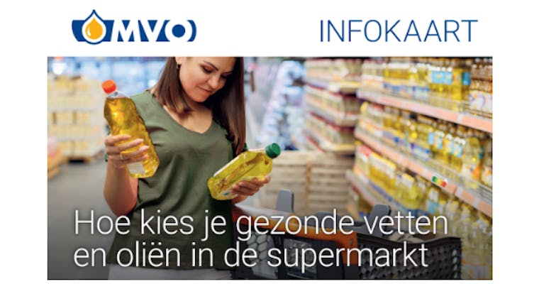 Nieuwe MVO-infokaart: Hoe kies je gezonde vetten en oliën in de supermarkt?