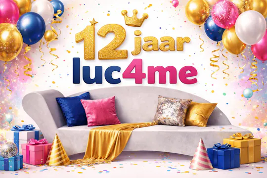 12 jaar luc4me, verrassend in beton