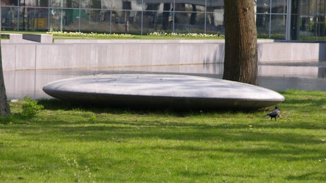 Betonnen parkmeubilair