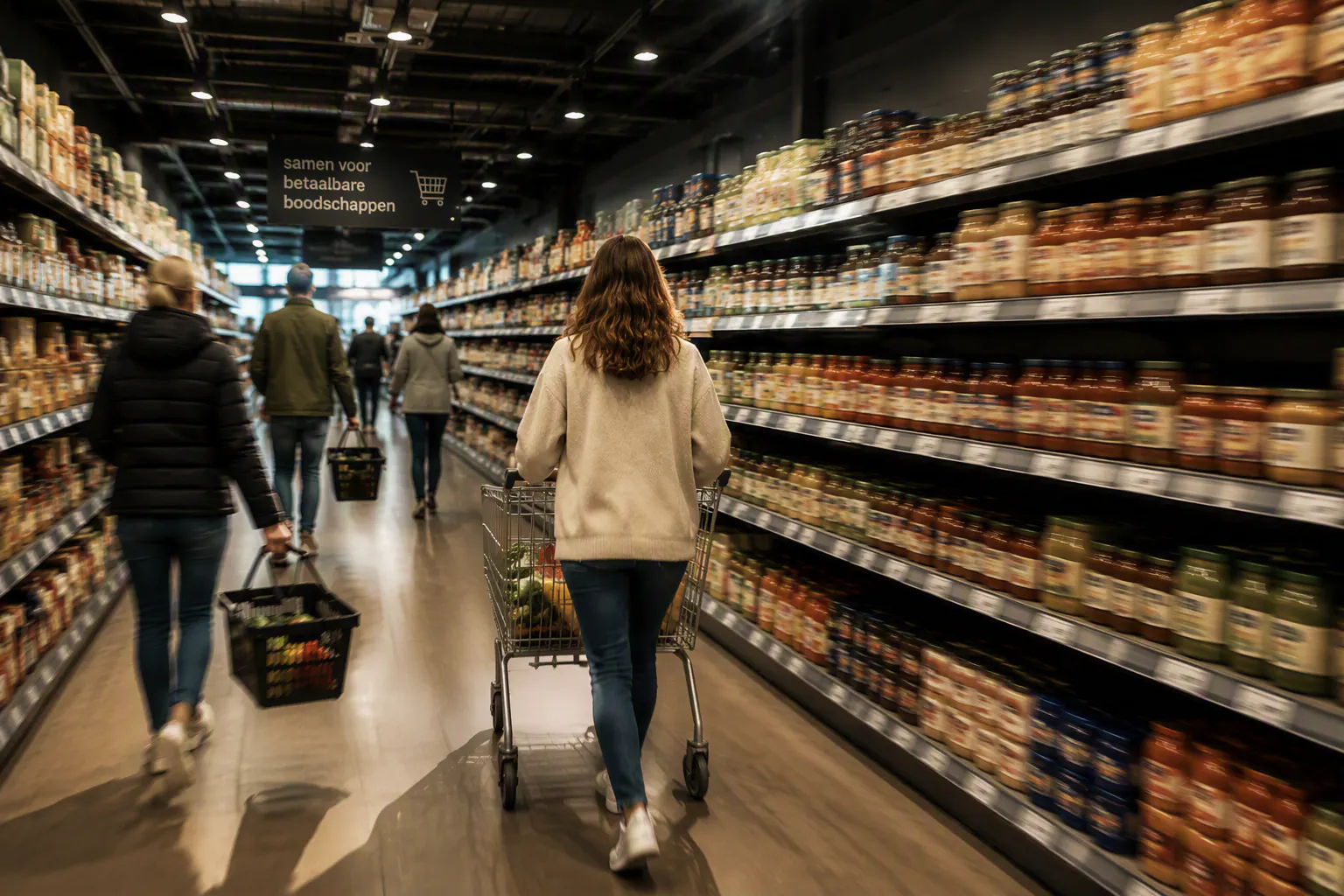 Supermarkten bepalen, fabrikant en consument betalen