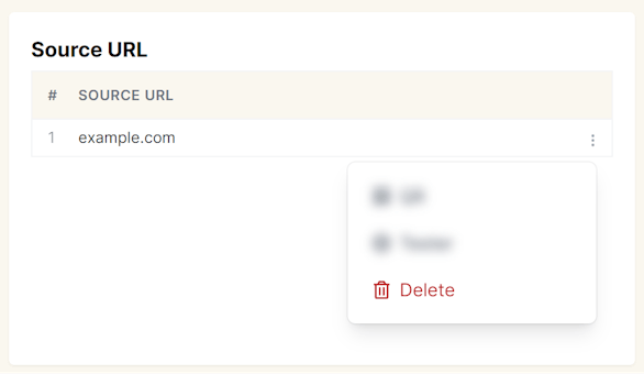 Improved source delete UX