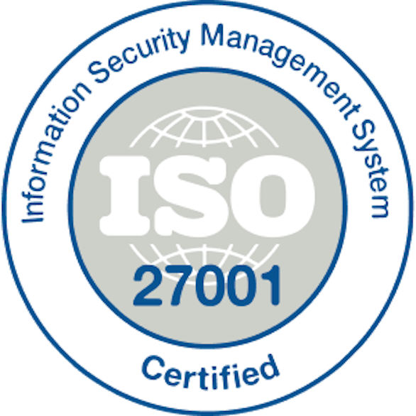 ISO 27001 certified & SOC 2 Type 2 on the way!