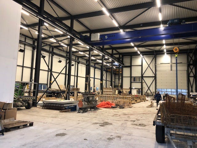 Onze nieuwe hal is geopend!