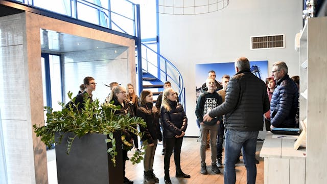 Geslaagd bezoek van de leerlingen van het Ashram College