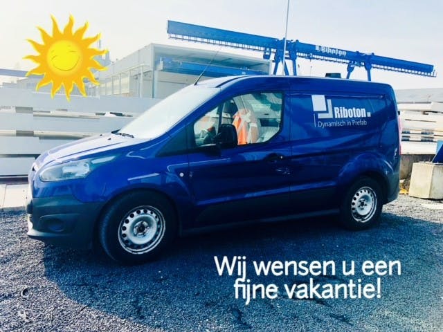 Het team van Riboton wenst u een fijne vakantie!