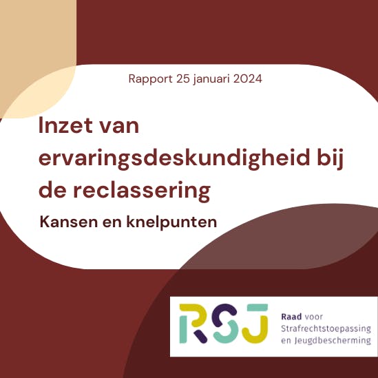 Reclassering ziet meerwaarde in ervaringsdeskundigheid