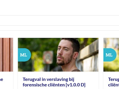 Signaleringsplan bij forensische cliënten met verslavingsproblematiek