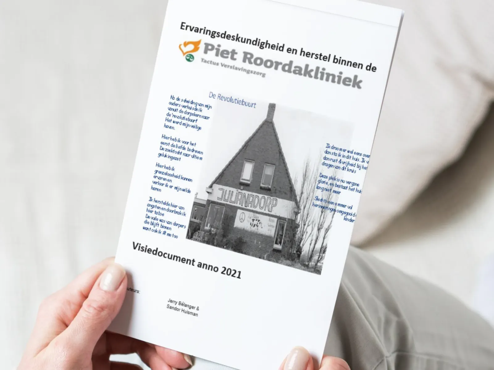 Ervaringsdeskundigheid en herstel binnen de Piet Roordakliniek