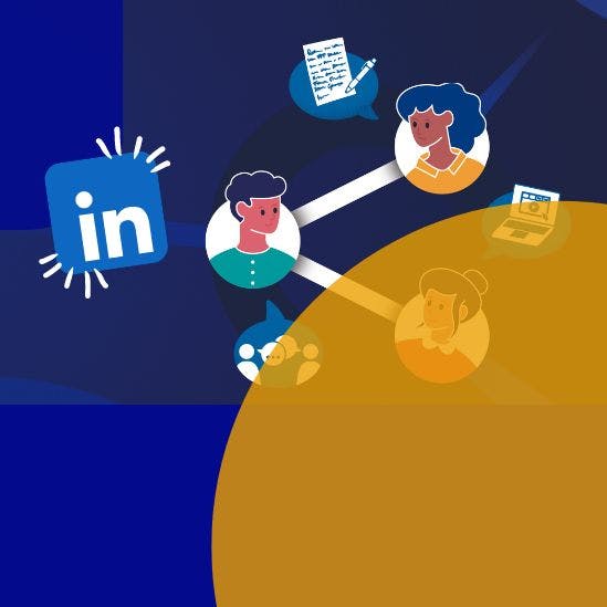 LinkedIn-groep voor delen en inspireren